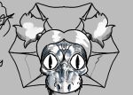 anthro brachiosaurid brachiosaurus death_glare dilophosaurid dilophosaurus dinosaur female frill_(anatomy) hybrid looking_at_viewer macronarian neck_frill petunia_(iwhtg) pigtails prehistoric_species pupils reptile sakamtosng saurischian sauropod sauropodomorph scalie sketch slit_pupils snarling solo soul_devouring_eyes theropod unfinished wide_eyed