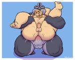 3_eyes 4_ears anal anal_penetration anthro balls big_butt blush blush_lines bodily_fluids bovid butt caprine curling_toes duo erection feet fur genital_fluids genitals glans grey_body grey_fur hi_res holding_partner horn kneeling kneeling_sex lifewonders male male/male mammal multi_ear multi_eye nipples nude oliver_baaple overweight overweight_anthro overweight_male pansitowaton penetration penile penile_penetration penis penis_in_ass pink_nipples precum satisfied_look sex sheep size_difference small_horn snaggle_tooth thick_thighs tokyo_afterschool_summoners tongue tongue_out tsathoggua_(tas) yellow_body yellow_fur