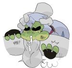 2026 amphibian anthro asphyxiation assassin's_creed balls big_balls big_penis biped bodily_fluids bullfrog_(captain_laserhawk) captain_laserhawk:_a_blood_dragon_remix cum cum_from_nose cum_in_mouth cum_in_nose cum_inside duo erection fellatio forced forced_fellatio frog genital_fluids genitals head_grab head_squeeze hi_res larger_male male male/male male_dominating_male male_raping_male muffled_scream oral penetration penile penis penis_in_mouth rape real_saming sex size_difference smaller_anthro smaller_male smaller_penetrated sweat sweaty_face tapping_out tears_of_desperation ubisoft