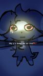 9:16 ambiguous_gender bed_sheet bedding biped bipedal_feral bodily_fluids cheek_tuft chest_tuft colored dot_nose electronics emoji espurr facial_tuft felid feline feral floppy_ears folded_ears fur generation_6_pokemon head_tuft hi_res holding_object holding_phone humor looking_at_viewer lying mammal neutral_expression nintendo on_back phone pink_eyes pokemon pokemon_(species) pupils purple_body purple_fur reiesp_(artist) shaded short_tail small_nose solo tagme tail tears text tuft white_paws wide_eyed