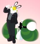 1_eye alternative_fashion anthro anthro_on_anthro boots bottomwear clothed clothing denim denim_bottomwear denim_clothing denim_shorts dewlap_(anatomy) dragon duo ear_piercing ear_ring elemental_creature entity_(entitycore) entitycore flora_fauna flower flower_(anatomy) flower_creature footwear fully_clothed fur furred_dragon furred_scalie gesture gradient_background green_body green_fur hand_holding hi_res hoodie jacket leather leather_clothing leather_jacket leather_topwear lizard long_tail male male/male male_anthro mythological_creature mythological_scalie mythology narrowed_eyes nonbinary_(lore) open_mouth pants pawpads paws piercing pink_background plant punk reptile ring_piercing romantic scalie shirt shoes shorts shy simple_background size_difference snaps_(entitycore) tail tail_hug thick_neck thick_tail topwear waving white_body white_fur