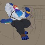 absurd_res aurelion_sol_(lol) big_muscles bone chair city city_background cityscape clothing dragon duo enti_orasia_(entitropy) entitropy eyewear furniture glasses hair hi_res intersex league_of_legends lgbt_pride long_hair looking_at_another muscular muscular_intersex mythological_creature mythological_scalie mythology nails office office_chair office_desk pawpads pecs pride_color_flag pride_colors riot_games scalie sketch_page sketchy skull skull_head tencent vincian_pride_colors wearing_glasses