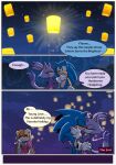 anthro blaze_the_cat blush comic dialogue domestic_cat eulipotyphlan eyes_closed felid feline felis female group hair hand_on_chest hand_on_hip heart_symbol hedgehog hero hi_res hug hugging_another kissing lagomorph lamp lantern leporid lua_ink male male/female mammal night outside paper_lantern ponytail princess rabbit romantic romantic_ambiance romantic_couple royalty sega sonic_the_hedgehog sonic_the_hedgehog_(series) speech_bubble text trio vanilla_the_rabbit