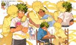  ! >_< ... 1girl 2boys :d :o :| ? arm_around_neck arm_on_another's_shoulder arm_on_table arm_rest bakugou_katsuki behind_another belt belt_buckle black_eyes black_hair black_pants blazer blue_hoodie blunt_bangs blunt_ends blush blush_visible_through_hair blush_visible_through_hands boku_no_hero_academia bowl bright_pupils brown_belt buckle calling candle card cellphone chair character_name chopsticks closed_eyes closed_mouth clothing_request collared_shirt colored_skin commentary confused constricted_pupils couple crew_neck cropped_torso crossover dating double_horizontal_stripe double_vertical_stripe drawstring eating english_commentary english_text facing_another food freckles front-to-back ghost ghost_tail green_eyes green_hair grin hand_in_pocket hand_on_another's_back hand_on_another's_head hand_up hands_on_another's_back hands_on_another's_head hands_up happy hat head_on_head head_rest highres holding holding_chopsticks holding_phone holding_with_chopsticks hood hood_down hoodie hug implied_invisibility jacket jester_cap kiss lapels leaning_on_person lia_(miauiz) long_sleeves looking_at_another looking_at_phone looking_down looking_to_the_side male_focus midoriya_izuku multiple_boys multiple_scars multiple_views mutual_hug necktie noodles nose_blush notched_lapels on_chair open_mouth pants phone plate pomni_(the_amazing_digital_circus) print_shirt profile raised_inner_eyebrows red_eyes rice sausage scar scar_on_arm scar_on_cheek scar_on_face scar_on_hand school_uniform shirt short_hair short_sleeves sidelocks sideways_glance simple_background single_vertical_stripe smartphone smile speech_bubble spiked_hair spoilers summer_uniform surprise_kiss surprised sweatdrop t-shirt table talking tearing_up tears teeth the_amazing_digital_circus turning_head u.a._school_uniform upper_teeth_only white_background white_pupils white_skin wing_collar yaoi 