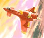  80s aircraft airplane honneamise_no_tsubasa lowres military motoinounai oldschool 
