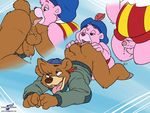  anus balls crossover cub cubbi_gummi cum disney gay gummi_bears kit_cloudkicker licking male orgasm penis talespin tongue wolfblade young 