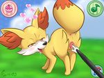  canine female fennec fennekin feral finger fox furreon mammal nintendo pok&eacute;mon pussy video_games 