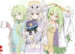  +++ 3girls :3 :d :o aoba_(blue_archive) aoba_(kujibikido)_(blue_archive) aqua_dress artist_collaboration bare_shoulders bib_collar black_hat blonde_hair blue_archive blue_ribbon blunt_bangs bow bowtie brown_eyes brown_scrunchie check_commentary closed_mouth coffee_mug collar collarbone commentary_request cowboy_shot cup double-parted_bangs dress eye_mask eyewear_on_head fang flat_chest frilled_collar frilled_dress frills green_halo grey_jacket hair_between_eyes hair_bow halo hands_up haruharu_sensei hat hikari_(blue_archive) hikari_(kujibikido)_(blue_archive) holding holding_cup holding_stuffed_toy jacket jacket_partially_removed kepi light_blush long_hair long_sidelocks long_sleeves looking_at_viewer low_side_ponytail mask military_hat mug multiple_girls nightgown nisumo nozomi_(blue_archive) nozomi_(kujibikido)_(blue_archive) off_shoulder open_clothes open_jacket open_mouth orange_halo pajamas peeking_out plaid_clothes plaid_jacket pleated_dress pointy_ears polka_dot polka_dot_bow puffy_short_sleeves puffy_sleeves purple_pajamas raised_eyebrows raised_inner_eyebrows ribbon scrunchie short_sleeves shuppo_(blue_archive) siblings side_ponytail sidelocks sideways_glance simple_background skin_fang smile snout spaghetti_strap sparkle spread_fingers steam steaming_cup stuffed_toy thick_eyebrows thighs tongue tongue_out twins v-shaped_eyebrows very_long_hair white_background white_collar yellow_bow yellow_bowtie yellow_dress yellow_eyes yellow_ribbon youbi_(0ver_sd) 