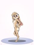  2018 3_toes breasts butt disney ears_down fan_character female lagomorph looking_at_viewer mammal nipples purple_eyes rabbit simple_background solo toes white_background ziegelzeig zootopia 