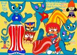 2026 :< all_fours anthro arched_back beanie blonde_hair blue_body blue_fur blush bovid breasts canid canine canis caprine clothing crop_top domestic_cat domestic_dog eyelashes eyes_closed felid feline felis female female/female female_focus footwear fur group hair hat headgear headwear hi_res katy_kat lammy_lamb lazier_boi ma-san male mammal meow meowing midriff mouse murid murine navel navel_piercing parappa parappa_the_rapper pepsi piercing rodent sheep shirt side_boob socks sony_corporation sony_interactive_entertainment tail_around_neck tail_around_partner topwear um_jammer_lammy wide_hips
