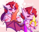 ahegao banana bat_pony bat_wings bedroom_eyes blush bodily_fluids colored cum cum_drip cum_in_vagina cum_inside dream dripping drooling equid equine eyeshadow fan_character female feral flat_colors food fruit genital_fluids genitals half-length_portrait hasbro hi_res hooves horn horse knot licking line_art looking_pleasured makeup mammal membrane_(anatomy) membranous_wings mlp_g4 my_little_pony narrowed_eyes nikky_razin nude oral penetration penile penis penis_lick plant pony portrait ridiculous_fit saliva seductive sex simple_background smile solo spread_wings text tongue tongue_out wings yuris_(artist)
