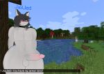 absurd_res aquatic balls blush choker clothing embarrased_horny embarrassed embarrassing_nudity erection femboy fish genitals grey_body hair hi_res humanoid_genitalia humanoid_penis jayjed jewelry male microsoft minecraft minecraft_skin mismatched_genitalia mismatched_penis mojang necklace nude nude_anthro nude_male nudist pecs penis shark solo tired tired_eyes xbox_game_studios
