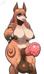 2026 absurd_res animal_genitalia animal_penis anthro asuko balls big_balls big_penis blue_eyes bracelet bracelet_only brown_body brown_fur brown_hair brown_nipples brown_stripes canid canine canis equine_genitalia equine_penis erection flared_penis fox fur genitals gynomorph hair hi_res huge_balls huge_penis i3i2455_ivi394 intersex jewelry looking_at_viewer mammal multicolored_body multicolored_fur muscular muscular_gynomorph muscular_intersex nipples open_mouth orange_body orange_fur penis simple_background solo stripes tan_body tan_fur vein veiny_balls veiny_penis white_background