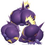1:1 2026 3_toes amped_toxtricity anthro anthro_on_anthro anus arm_tuft balls big_butt bodily_fluids bubble_butt butt cum dark_body dark_skin digital_media_(artwork) drooling duo ejaculation elbow_tuft electrical_hair electricity erection facesitting feet gem gem_eyes generation_3_pokemon generation_8_pokemon genital_fluids genitals glistening glistening_balls glistening_bodily_fluids glistening_butt glistening_cum glistening_genital_fluids glistening_genitalia glistening_penis glistening_sweat glistening_tongue half-closed_eyes hands-free hi_res huge_butt larger_male leg_markings light_body light_skin light_tongue looking_at_another looking_at_partner looking_back looking_down lying male male/male male_anthro male_on_anthro markings monotone_background monotone_body monotone_skin multicolored_body narrowed_eyes nintendo nude nude_anthro nude_male on_back on_side open_mouth penis pink_anus pokemon pokemon_(species) pseudo_hair purple_balls purple_body purple_legs purple_skin purple_tongue purple_tuft reptile sableye saliva saliva_drop saliva_on_tongue scalie shaded sharp_teeth simple_background sitting sitting_on_another sitting_on_feet sitting_on_self size_difference slightly_open_mouth smaller_male soubarlikesu spikes spikes_(anatomy) striped_markings stripes sweat sweatdrop teeth thick_thighs thigh_markings thighs_together toes tongue tongue_out toxtricity tuft two_tone_body white_background wide_hips yellow_body yellow_electricity yellow_markings yellow_skin yellow_stripes