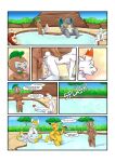 2026 abdominal_bulge after_sex anal anthro balls bodily_fluids captain_pikachu casual_nudity charizard comic cum cum_in_ass cum_inside dialogue digital_media_(artwork) dragon duo ejaculation erection generation_1_pokemon generation_3_pokemon generation_4_pokemon generation_6_pokemon generation_8_pokemon genital_fluids genitals grey_tail group group_sex growlithe hi_res humanoid_genitalia humanoid_penis licking male male/male masturbation meowstic meowstic_(male) mythological_creature mythological_scalie mythology nintendo nipples nude nuzleaf orgasm_face orgy pachirisu penile penis pikachu pokemon pokemon_(species) pokemon_mystery_dungeon relaxing scalie scorbunny sex spike_chunsoft tail text tongue white_tail yamper yellow_tail zaryuzu_73