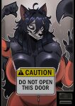 2026 absurd_res against_surface anthro aroused_female bedroom_eyes behind_glass big_breasts black_body black_fur black_hair black_sclera blush bone breast_squish breasts breasts_on_glass canid canine canis caution_sign claws clothed clothing covering_nipples curvy_figure ear_tuft eyelashes fangs female fur hair hi_res hourglass_figure huge_breasts imprisoned inmates_clothing jumpsuit locked_up lonely long_eyelashes long_hair looking_at_viewer mammal mister_feelgood narrowed_eyes navel nude nude_anthro nude_female on_glass open_clothing open_shirt open_topwear orange_clothing orange_jumpsuit prison prisoner pupils scp-1471 scp-1471-a scp_foundation seducing_viewer seductive sharp_teeth shirt skull slim slit_pupils solo squish submissive submissive_female tail teeth thick_thighs topwear tuft white_eyes wide_hipped_anthro wide_hipped_female wide_hips wolf