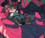 anus clothed clothing duo extreme_size_difference female feral generation_5_pokemon hi_res human male mammal nintendo nude pokemon pokemon_(species) puffy_anus scolipede size_difference star_rifle vesca_(star_rifle)