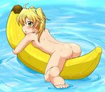  :o ahoge alternate_eye_color alternate_hair_color armpits ass back banana_boat bangs barefoot blonde_hair blush body_blush breast_press breasts fat_mons feet from_side full_body gunslinger_stratos hair_between_eyes hair_tie hug inflatable_toy looking_at_viewer looking_back lying nipples nude object_hug on_stomach profile pussy ripples senyou6060 shinou_matsurika small_breasts soles solo straddling surprised twintails uncensored water wet yellow_eyes 