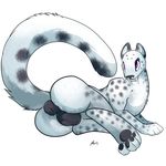  feline female feral hyper mammal severus snow-leopard vyo 