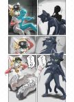 2_tails animate_inanimate anthro bell bell_collar black_body black_fur black_hair black_latex blonde_hair blue_eyes blue_latex boots bottomwear breasts clothing clothing_pull collar comic demon demon_cat_(ids) domestic_cat dungeon duo eyewear eyewear_on_head faceless_character faceless_male felid feline felis female female/female footwear forced forced_transformation fur gender_transformation goggles goggles_on_head goo_creature goo_transformation green_eyes grey_body grey_fur grey_heart grey_tail group hair heart_symbol human human_to_anthro ids_(user) jacket latex latex_creature latex_transformation living_clothing living_latex male male/female male/male mammal mid_transformation mtf_transformation multi_tail mxl_(mxl) nude nude_anthro nude_female nude_male open_mouth pantherine pants pink_eyes shizumi_tsubasa shocked shoes snow_leopard species_transformation star_eyes struggling suit_transformation tail topwear transformation white_body white_ears white_heart