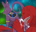  anus balls beerus cum dragon_ball dragon_ball_z gay licking male reaver tongue ukent 