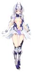  1girl arch_zion armor armored_boots armored_dress black_thighhighs blue_eyes blush boots braid breasts broken_armor closed_mouth dress forehead_protector full_body game_asset gloves gold_trim grey_hair headgear jambread large_variant_set looking_at_viewer magical_girl mechanical_magical_girl navel nipples non-web_source official_art panties pauldrons purple_eyes self-datamine shinsou_kenki_arch_saver shoulder_armor simple_background small_breasts solo tachi-e thighhighs torn_clothes torn_thighhighs transparent_background underwear variant_set white_gloves white_hair white_panties yuno_plaftskaya 