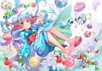  :t air_bubble animal barefoot blue_eyes blue_hair blurry blush bubble chachie depth_of_field eating feet floral_print flower hair_bobbles hair_ornament ikayaki japanese_clothes kimono long_hair looking_at_viewer marble morning_glory obi origami original paper_crane platform_footwear sandals sandals_removed sash shoes single_sandal single_shoe smile soles solo squid toes turtle underwater water water_yoyo yukata 