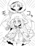  1boy 1girl alternate_hairstyle arm_at_side arms_at_sides asymmetrical_sidelocks behind_another blunt_ends blush braid brooch cloak closed_mouth cross-shaped_pupils dress emphasis_lines eyelashes fur_hat fur_hood genshin_impact greyscale hand_on_own_hip hat height_difference highres hood hood_up hooded_cloak hoyofair jewelry long_hair long_sleeves looking_at_viewer monochrome nahida_(genshin_impact) nahida_(nord_express)_(genshin_impact) official_alternate_costume oishii_sasa open_mouth scaramouche_(genshin_impact) short_dress side_braid sidelocks symbol-shaped_pupils tareme translation_request tsurime ushanka wanderer_(genshin_impact) wanderer_(nord_express)_(genshin_impact) white_background winter_clothes wolf_cut 