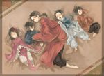  4boys ahoge axis_powers_hetalia barefoot changpao child china_(hetalia) chinese_clothes hakama hanbok hong_kong_(hetalia) japan_(hetalia) japanese_clothes korea_(hetalia) korean_clothes md5_mismatch multiple_boys sleeping taiwan_(hetalia) tsukudato 