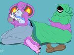  abriika bound breasts cobra fangs female foot_fetish reptile scalie sebrina_arbok snake tears tickling zp92 