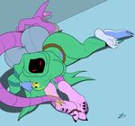  abriika bound breasts cobra fangs female foot_fetish reptile scalie sebrina_arbok snake tears tickling zp92 