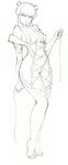  avatar:_the_last_airbender avatar_(series) bare_shoulders bdsm blush bondage bound breastless_clothes breasts choker crotch_rope curvy double_bun dress frown full_body high_heels highres large_breasts lineart lm_(legoman) long_hair mai_(avatar) monochrome nipples no_bra no_panties off-shoulder_dress off_shoulder pubic_hair puffy_nipples revealing_clothes sketch solo stiletto_heels string thick_thighs thighs wide_hips work_in_progress 