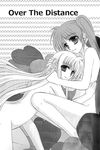  2girls couple fate_testarossa happy heart hug kohakura long_hair looking_at_viewer lyrical_nanoha mahou_senki_lyrical_nanoha_force mahou_shoujo_lyrical_nanoha mahou_shoujo_lyrical_nanoha_strikers mahou_shoujo_lyrical_nanoha_vivid monochrome multiple_girls nude ponytail smile takamachi_nanoha very_long_hair yuri 