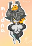  2014 big_breasts breasts dullvivid erect_nipples female huge_breasts imp looking_at_viewer midna nipples nude solo the_legend_of_zelda twilight_princess video_games 