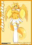  2014 anthro areola big_breasts blush breasts cheerleader clothed clothing equine female golden_ticket horn horse mammal mleonheart my_little_pony navel nipple_slip original_character pony skimpy solo under_boob winged_unicorn wings 