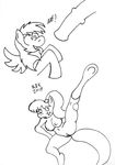  equine friendship_is_magic horse mammal miss_peachbottom_(mlp) my_little_pony pegasus penis pussy rainbow_dash_(mlp) reddragonkan wings 