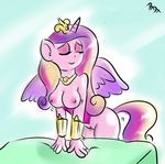  breasts dynamicphoto female friendship_is_magic my_little_pony princess_cadence solo 