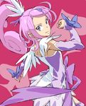  baariya cure_sword dokidoki!_precure drawr kenzaki_makoto magical_girl pink_hair ponytail precure purple_eyes 
