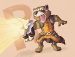  gun male mammal raccoon ranged_weapon rocket_raccoon skaifox solo weapon 
