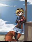  beverage clothed clothing female jay_naylor mammal red_panda skimpy solo 