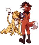  buster_maru canine cheetah cum cum_in_mouth cum_inside feline feline-fattale gay leash male mammal maned_wolf nude penis pet_play salmy spots 