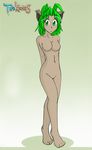  anthro breasts female hair keidran long_hair nude open_mouth plain_background tom_fischbach twokinds 