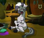  equine female friendship_is_magic gender_transformation mammal my_little_pony potion solo tf-sential transformation zebra zecora_(mlp) 