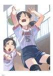  absurdres child copyright_request gym_uniform highres multiple_girls short_hair sport takamichi 
