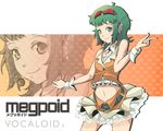  amano_myonta bad_id bad_pixiv_id belt goggles green_eyes green_hair gumi headphones headset midriff skirt smile solo vocaloid wing_collar wrist_cuffs 