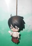  ahoge black_hair despair figure glasses hakama hanged itoshiki_nozomu japanese_clothes male_focus nendoroid photo red_hakama rope sayonara_zetsubou_sensei shosei solo 