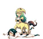  angry arms_crossed arrancar artist_request bleach centaur centauress comedy crossed_arms espada eyepatch funny green_hair hollow hooves lowres monster_girl neliel_tu_oderschvank nelliel_tu_odelschwanck nnoitra_gilga nnoitra_jiruga noitora render resurreccion tail transparent transparent_background transparent_png 