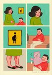  bear blood blue_eys comic female fur hospital human joan_cornella male mammal pink_fur pregnant tampon 