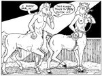  1993 barn bdsm bondage bound centaur equine horse horsetaur human mammal penis pussy quange roy_d_pounds taur 