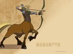  2011 archer arrow bow centaur equine hooves human invalid_tag male mammal randy_bishop taur vest 
